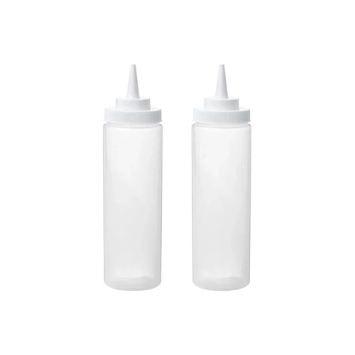 Premium Ürün Kaliteli Ürün Dayanıklı Kullanımı Kolay Şeffaf Sızdırmaz 330 Ml 2 Adet Yağ Sos Şişesi