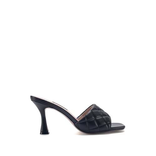 Nine West RELIA 3FX Siyah Kadın Topuklu Terlik