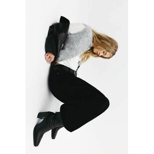 Pull & Bear Streç topuklu bot