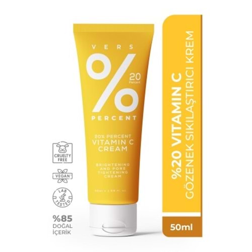 Percent Aydınlatıcı ve Gözenek Sıkılaştırıcı Krem