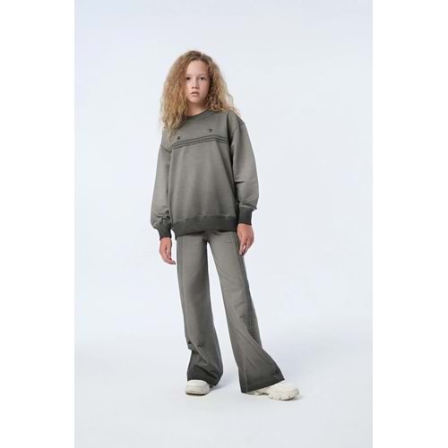 HAUSEkids 9-15 Yaş Lusvera Lusso Kız Çocuk Takım-Antrasit
