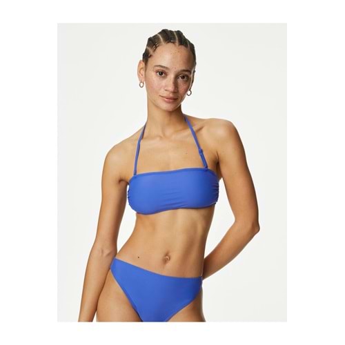 Marks & Spencer Regular Fit Bandeau Bikini Üstü