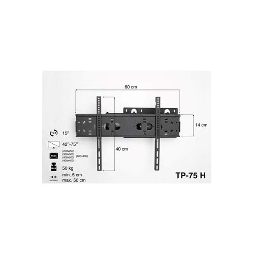 T-Port TP-75H DUVAR ASKI APARATI