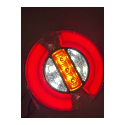 KIR OTOMOTİV Stop yuvarlak 9 cm 9 neon stop 12. v otokar sultan stop