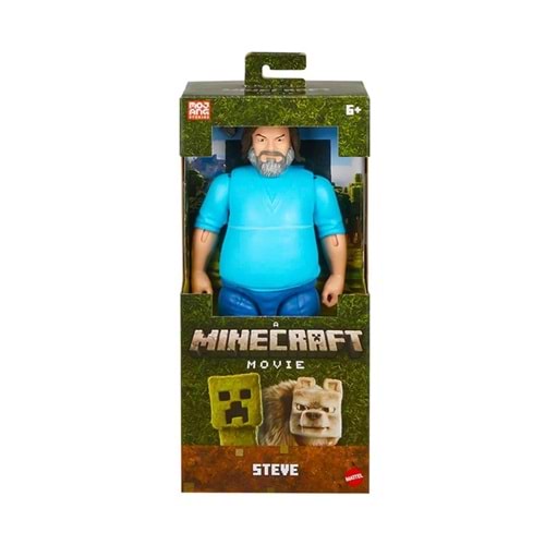 Mattel Minecraft Filmi Büyük Aksiyon Figürü Steve 30 cm