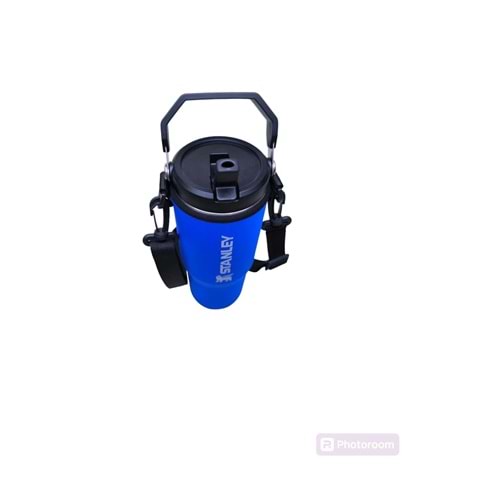 Stanley Flip Straw Tumbler 0.89 LT Neopren Termos Kılıfı ve Omuz Askısı