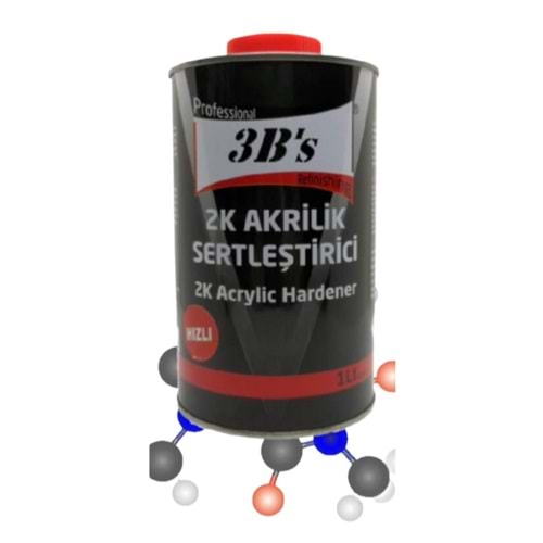3BS 2K Akrilik sertleştirici 1 LT