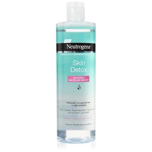 Neutrogena Skin Detox Micellar Water, 400 ml