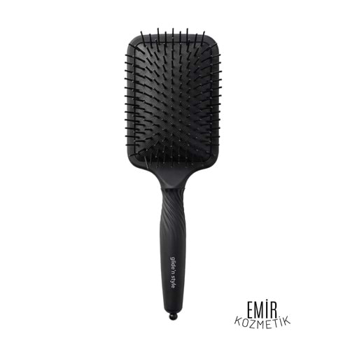 Glide'n Style Paddle Fırçası Siyah