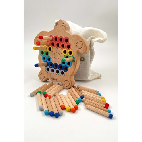 zoziva Montessori Eğitici Ahşap Oyuncak