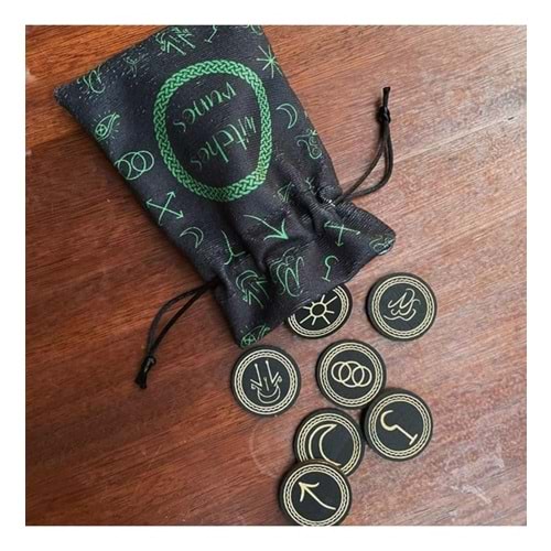 KESELİ AHŞAP RUNE SETİ