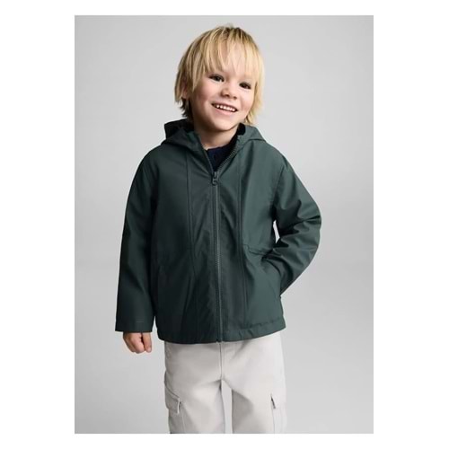MANGO Baby Kapüşonlu su geçirmez anorak