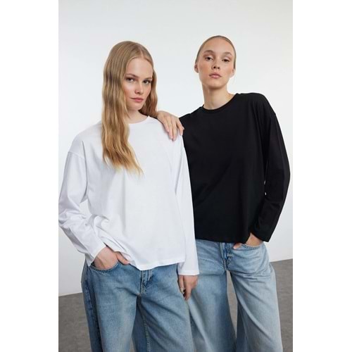 Trendyolmilla Basic Uzun Kollu Body