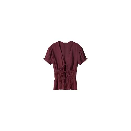 Bershka Bluz, Bordo
