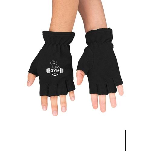 GYM Unisex Kesik Eldiven Polar