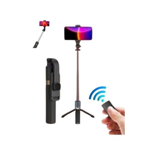 telefonlarla uyumlu bluetooth selfie çubuğu