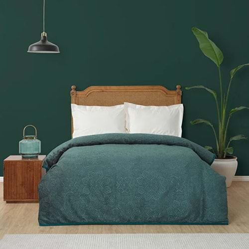 Karaca Home Çift Kişilik Embosy Battaniye
