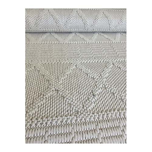Krem İskandinav Sisal Bukle Yumuşak salon halısı