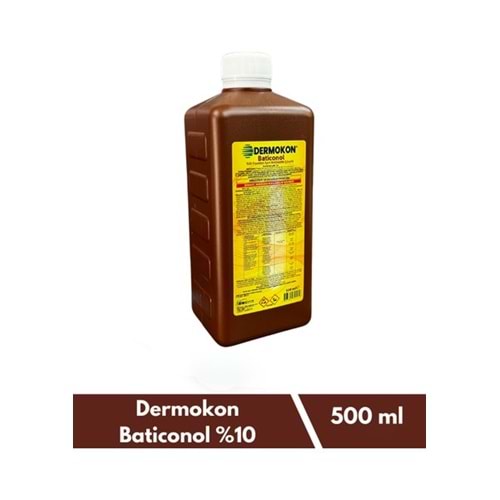 Dermokon Baticonol Povidon Iyot %10 Antiseptik Çözelti 500ML