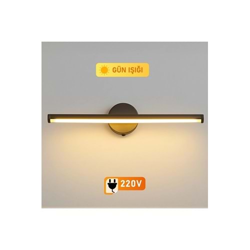 Sök-Tak Gün Işığı Yapışkanlı Elektrikli Led Aplik 38cm
