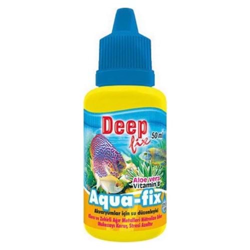 Deep Fix Aqua-Fix Akvaryumlar İçin Su Düzenleyicisi 50 Ml