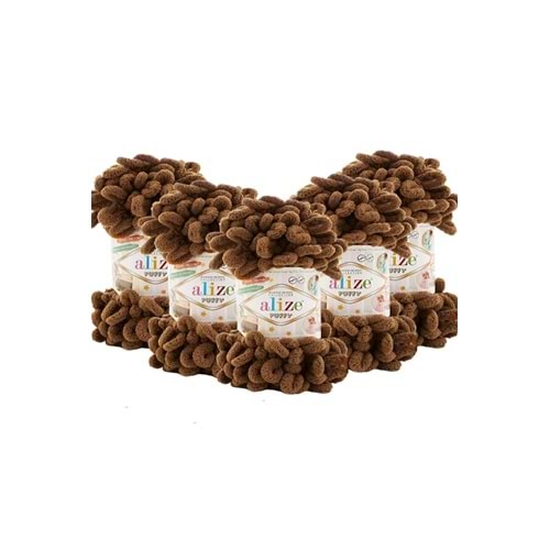 Alize Puffy 321 El Örgü Ipliği 5'li Paket