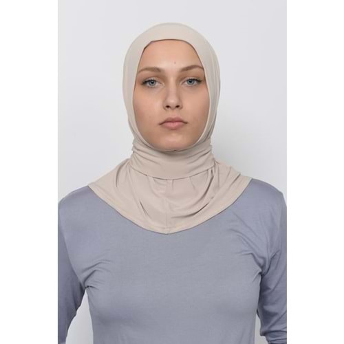 Çıtçıtlı Hazır Eşarp Hijap