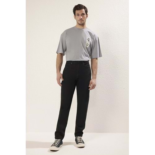 Siyah Smoke Essential Fit Jeans Kot Pantolon