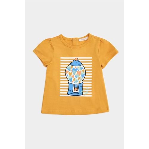 GB Baby Kız Bebek Oranj Tişört