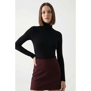 Pamuk polyester, slim fit, uzun kol