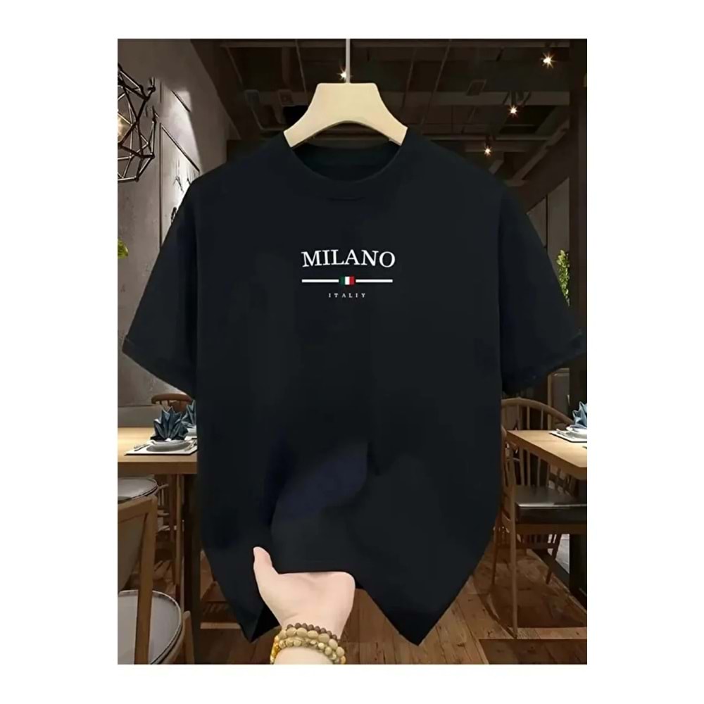 İnazuma Outdoors Unisex, oversize, baskılı, pamuklu, kısa kollu