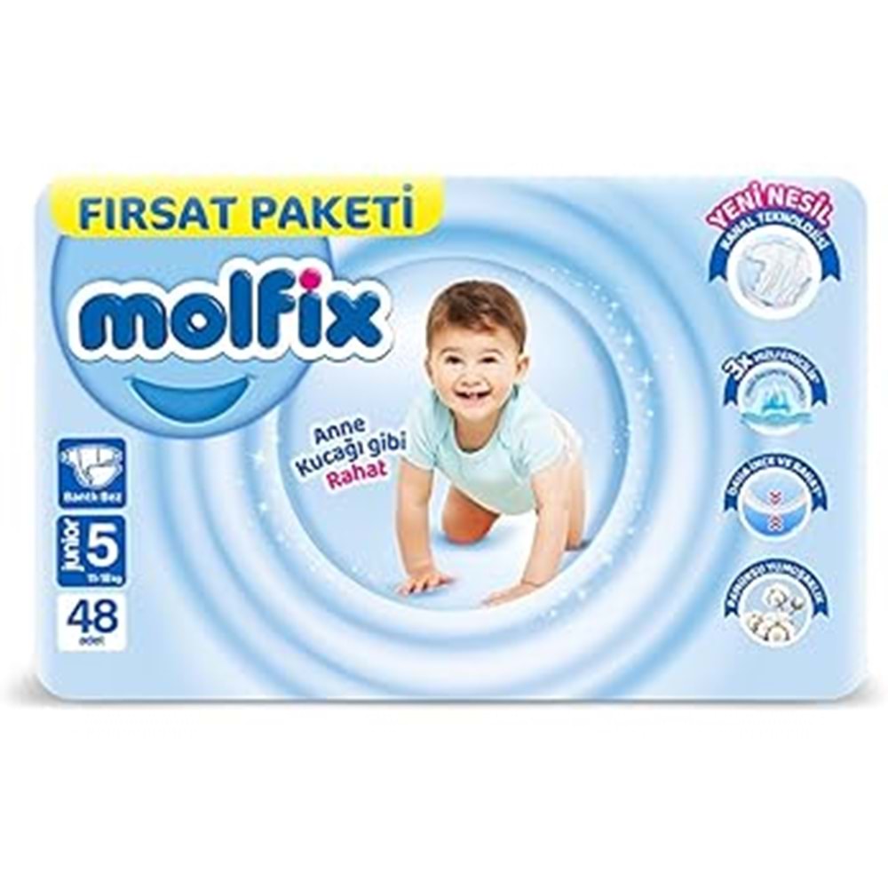 Molfix Junior 5 48li Bebek Bezi