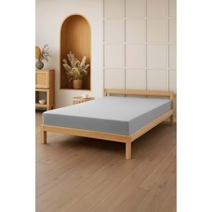 Şanlı Penye Lastikli Çarşaf 120*200 Cm (antrasit) tek kişilik