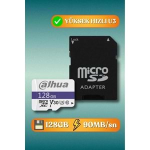 Dahua C100a 128gb Microsdxc U3 Hafıza Kartı Sd Adaptör