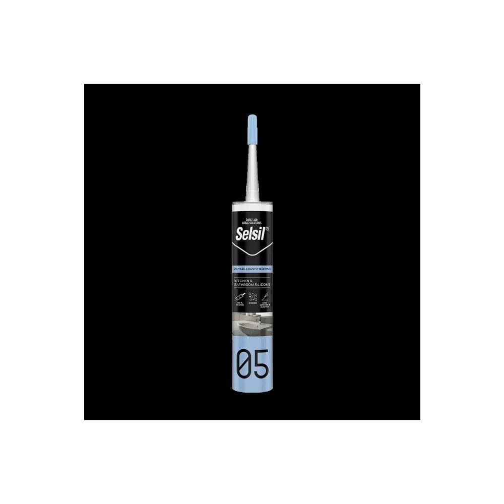 Selsil Duşakabin Mutfak Banyo Silikon Şeffaf 280ml