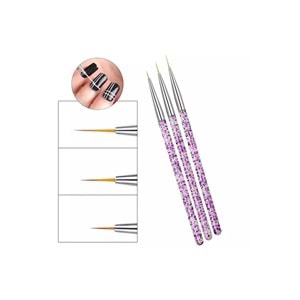 ELLEA NAIL 3 'lü Art Fırça Seti