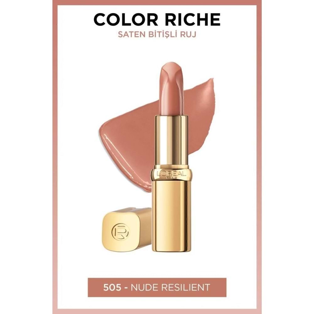 L'Oreal Paris Color Riche Saten Bitişli Ruj