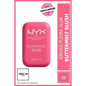 NYX Professional Makeup Kremsi pembe pudra allık