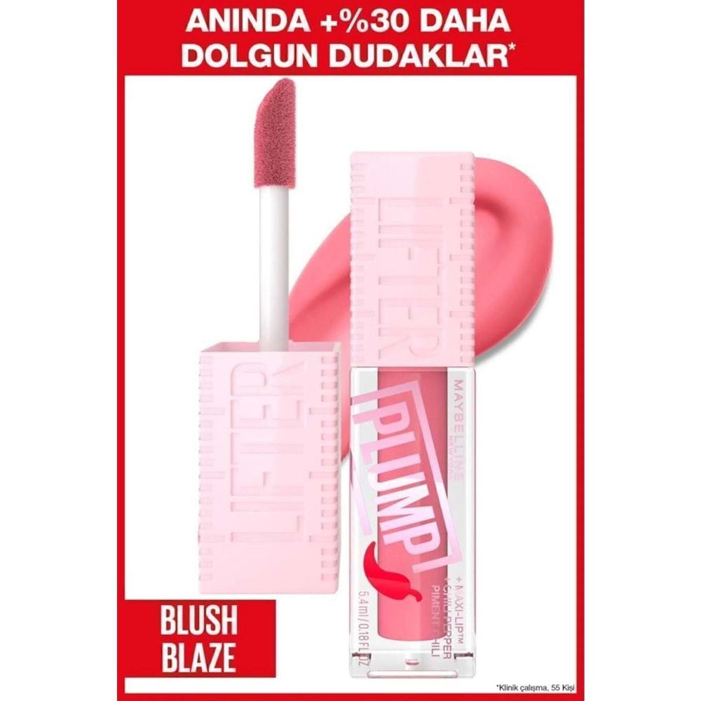 Maybelline New York Lifter Plump Dudak Parlatıcısı 001 Blush Blaze 30158719