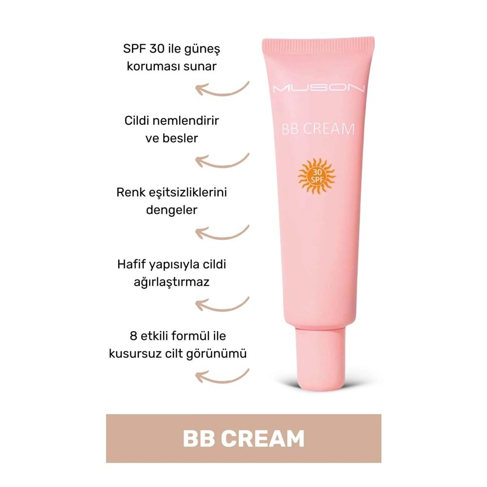Muson BB Cream 30 SPF 35 ml Dark