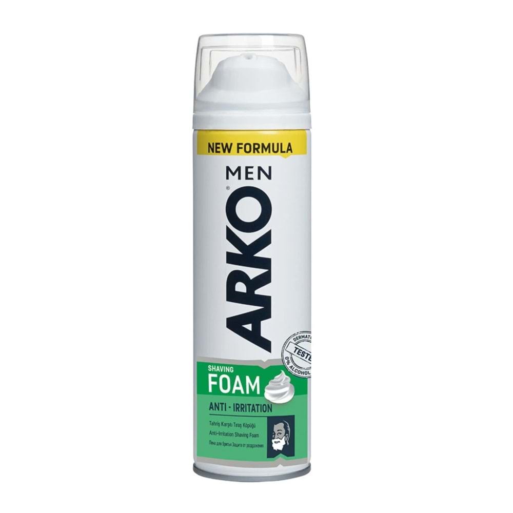 Arko Tahriş Karşıtı Tıraş Köpüğü 200 Ml