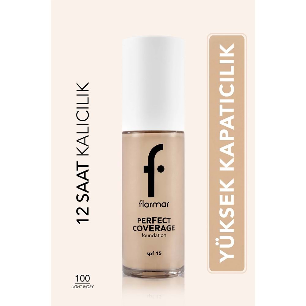 Flormar Yüksek pigmentli, yarı parlak, SPF15