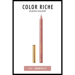L'Oreal Paris L'Oréal Paris Color Riche Dudak Kalemi - 601 Worth It