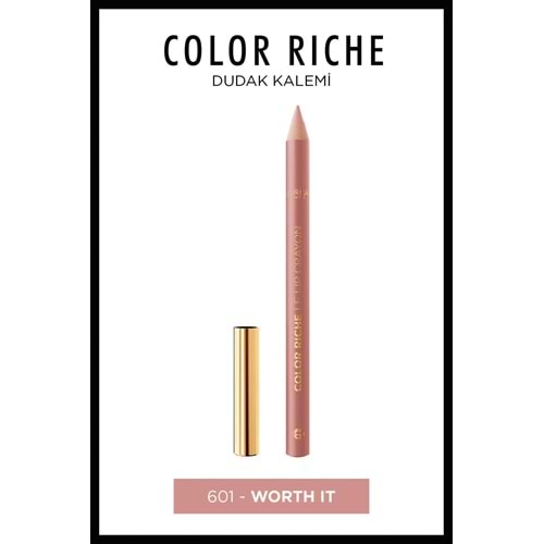 L'Oreal Paris L'Oréal Paris Color Riche Dudak Kalemi - 601 Worth It