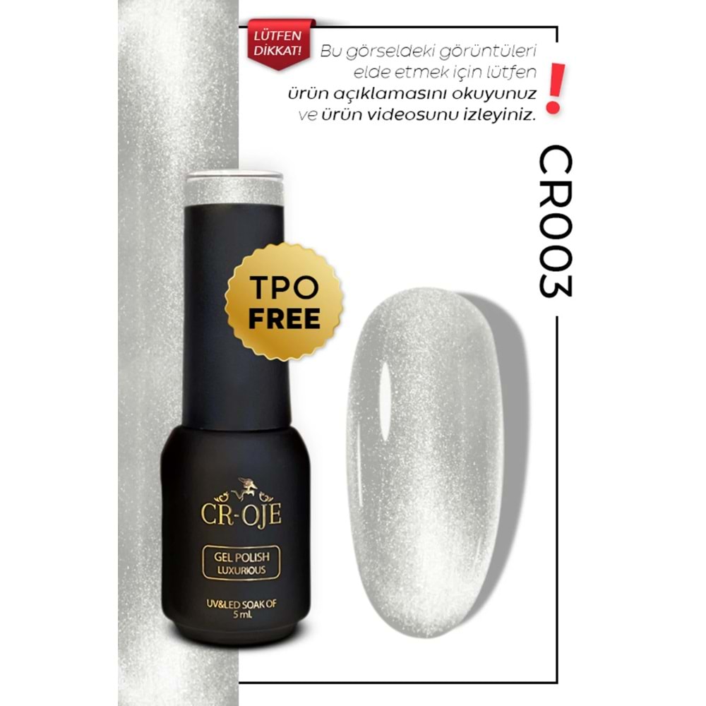 CROJE KALICI OJE Korean Cat Eye Kristal Efektli, 5 ML