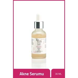The Touch By Seda Altın Akne Serumu - Anti Acne Serum Salicylic Acid, Niacinamide, Prebiotic Ve C Vitaminli Serum 30
