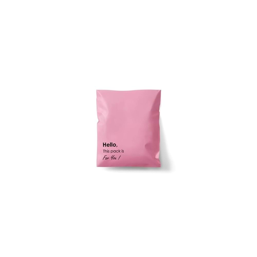 Onwepack 35x42 cm pembe renk kargo poşeti