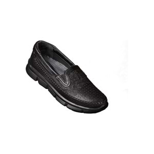 Forelli Eterna-g Comfort Kadın Deri Ayakkabı Siyah
