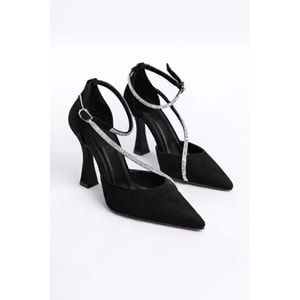 modanisshoes Taş bantlı, zarif stiletto, 9cm topuk
