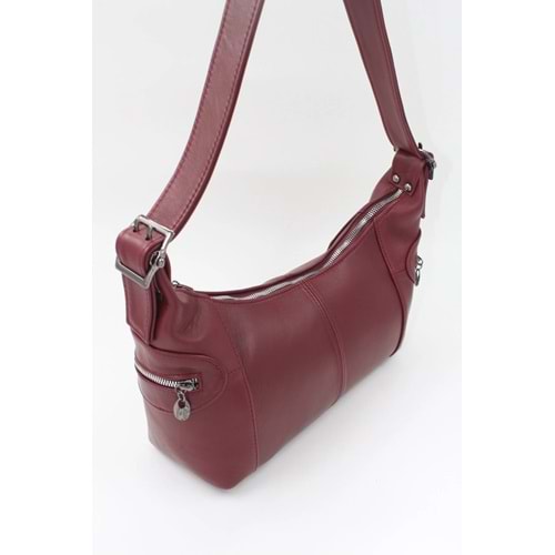 mazarin bordo kol çantasI